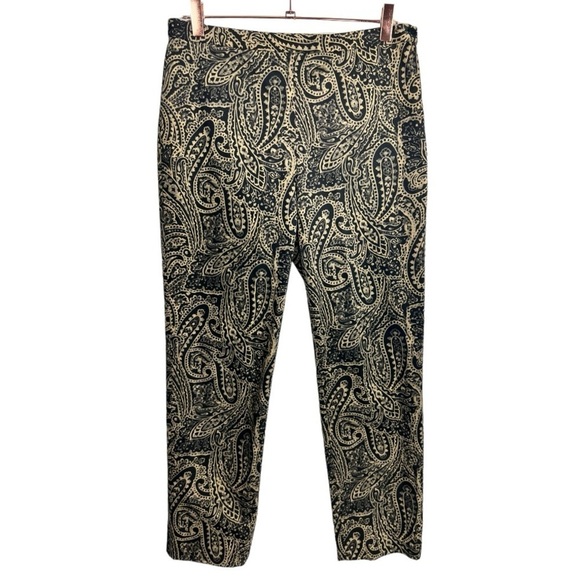 Lauren Ralph Lauren Pants - Lauren Ralph Lauren Paisley Ankle Pants Size 6P Old Money Preppy‎ Mature Career